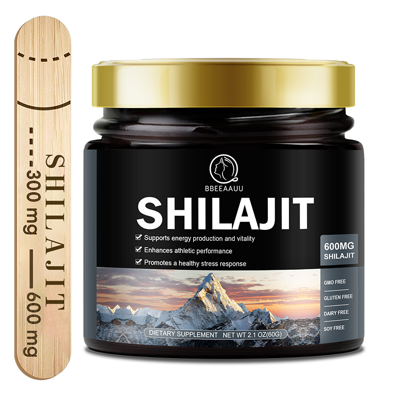 Shilajit Resin Pure - Bbeaauu 60g 100% Himalaya Pure Shilajit