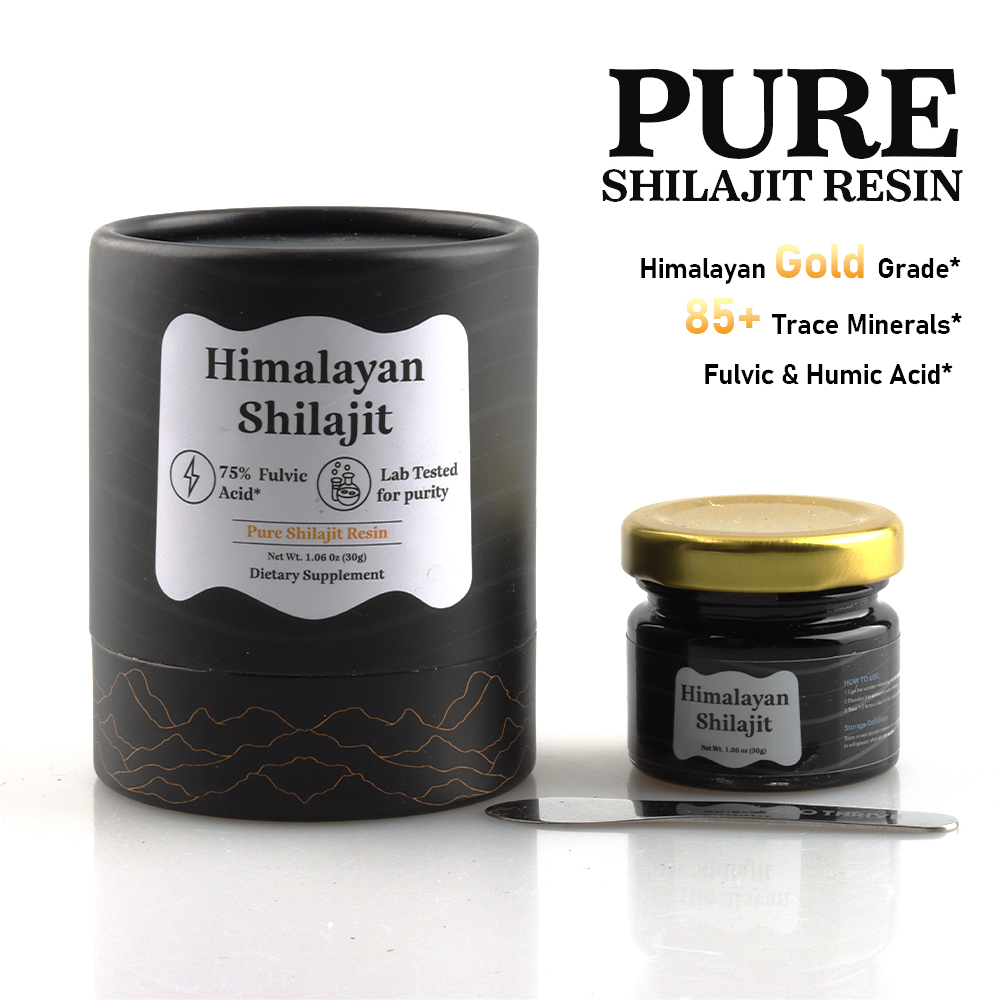 Shilajit Resin Pure - Resina di Shilajit Puro dell'Himalaya di