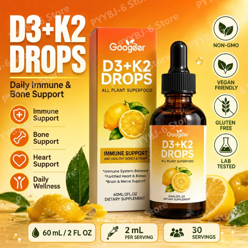 Vitamin D3 K2 Drop - Integratore Liquido di Vitamina D3 K2