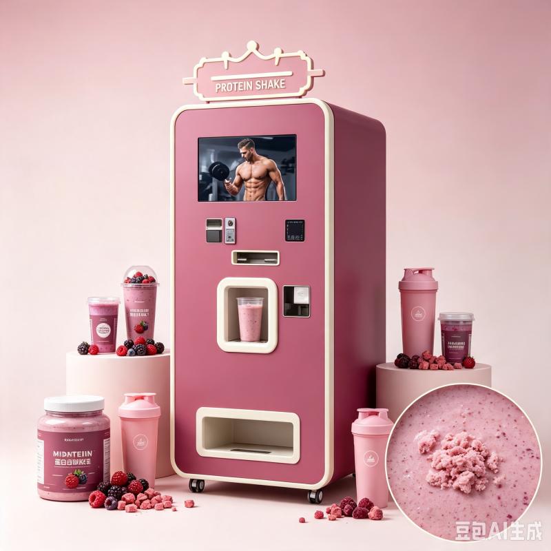 Nutrition Fitness Center - Distributore Automatico di Frullati Proteici Personalizzato,