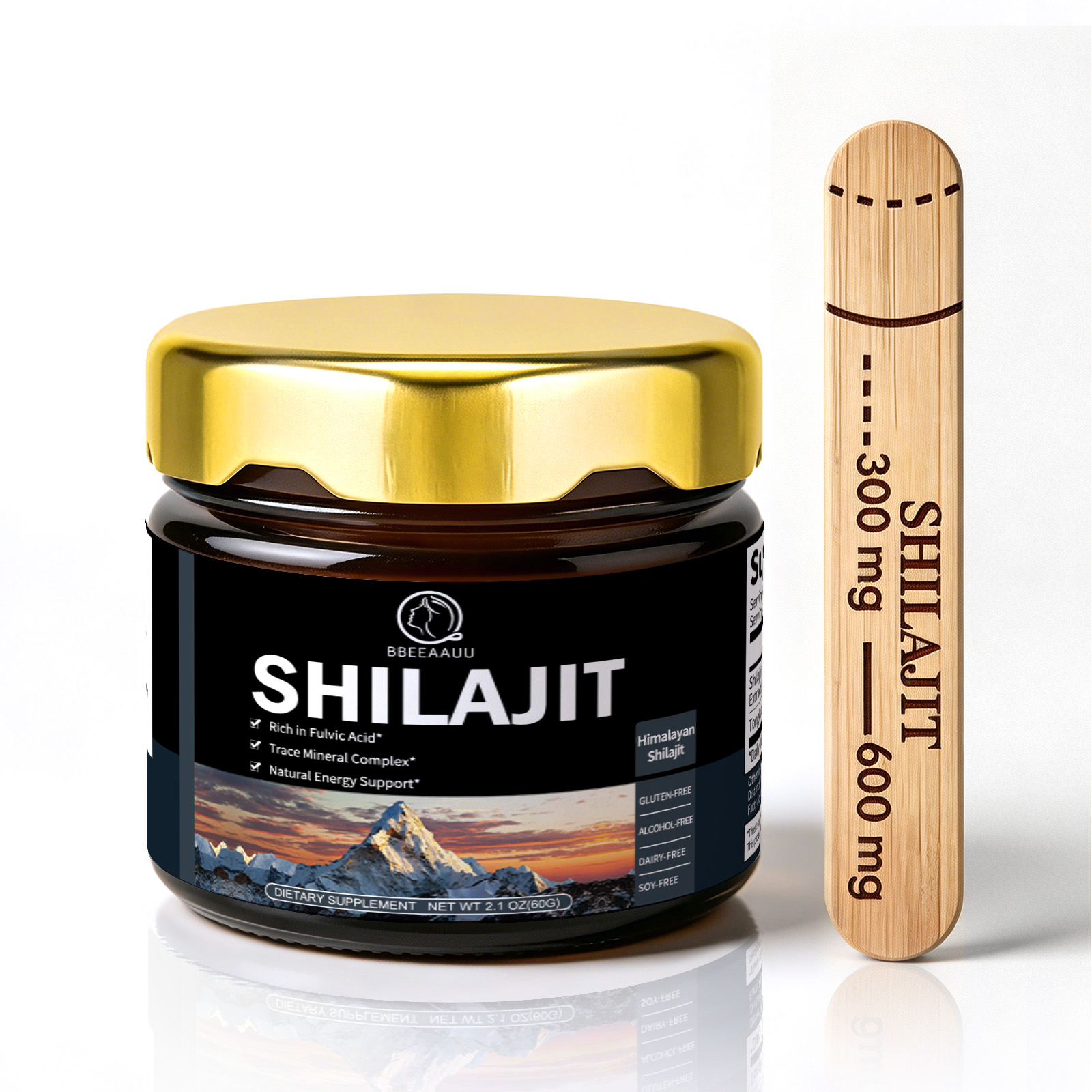 Shilajit Resin Pure - BBEEAAUU Resina di Shilajit Pura al