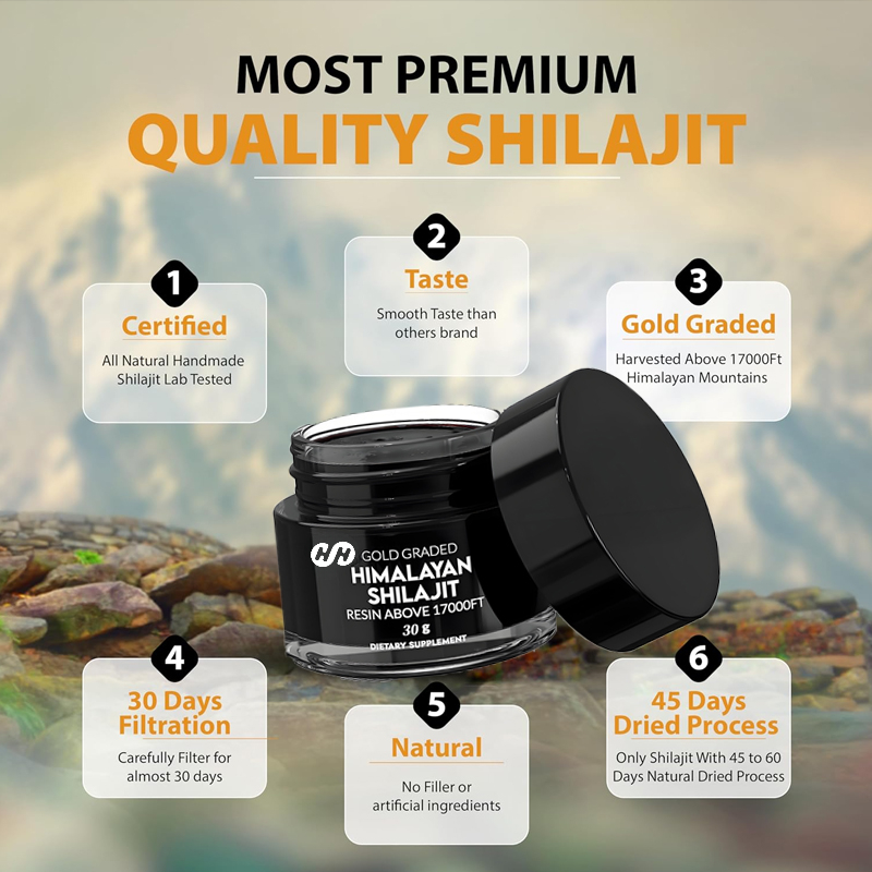 Resina di Shilajit Puro dell'H - Shilajit Resin Pure recensione e prezzo