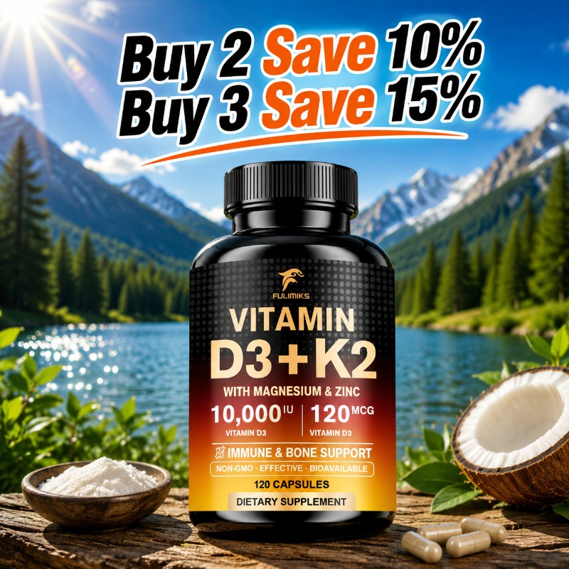 Integratore di Vitamina D3 K2  - Vitamin D3 K2 Drop recensione e prezzo