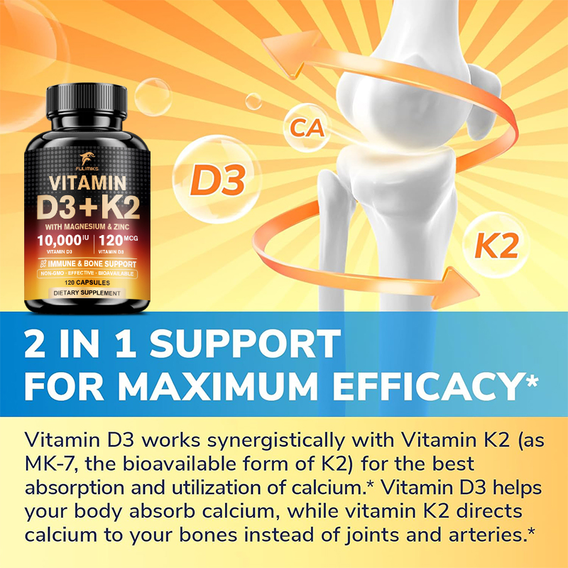 Integratore di Vitamina D3 K2  - Vitamin D3 K2 Drop recensione e prezzo