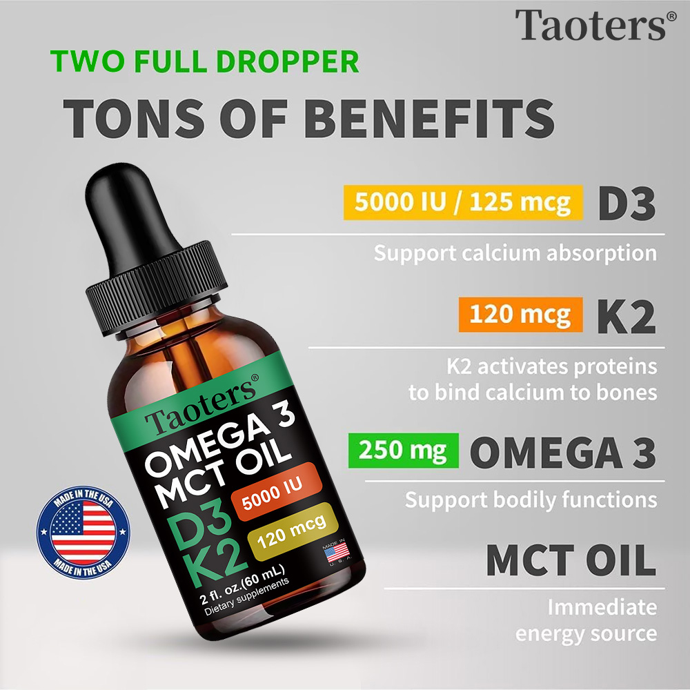 Gocce di Vitamina D3 K2 Organi - Vitamin D3 K2 Drop recensione e prezzo