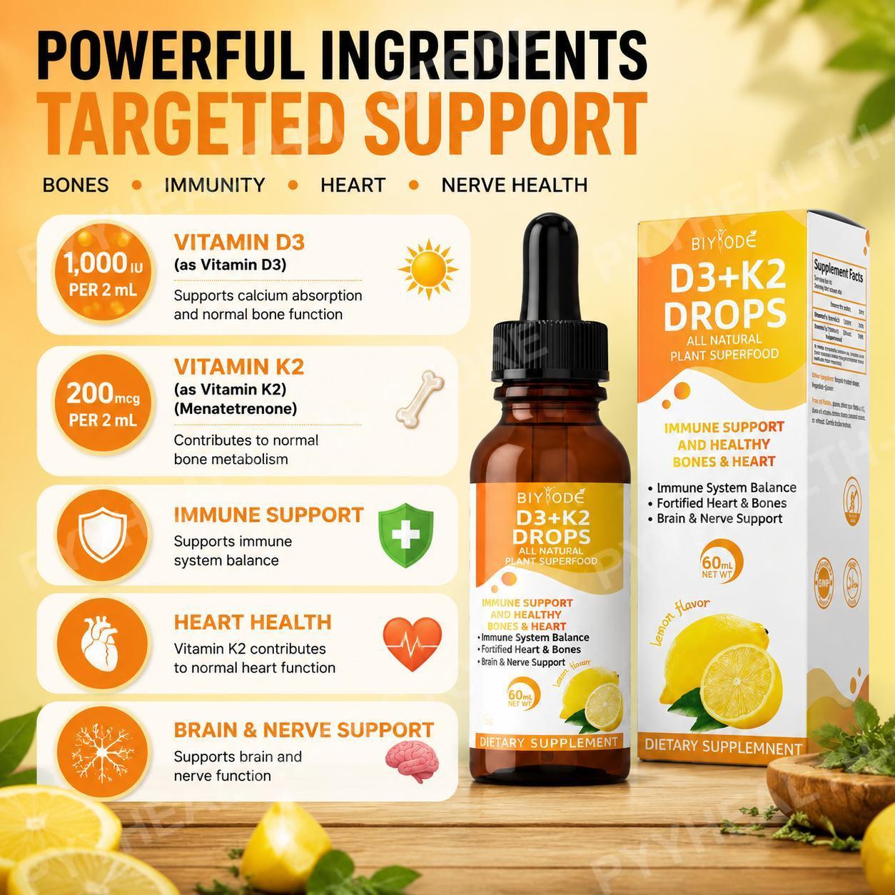 BIYODE Gocce Liquide di Vitami - Vitamin D3 K2 Drop recensione e prezzo