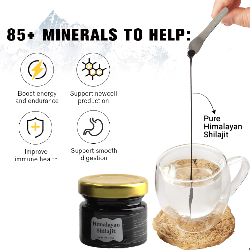 Resina di Shilajit Puro dell'H - Shilajit Resin Pure recensione e prezzo