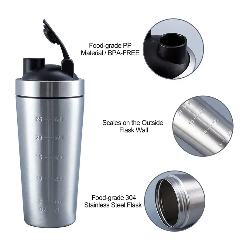 Shaker per Proteine in Acciaio - Nutrition Fitness recensione e prezzo