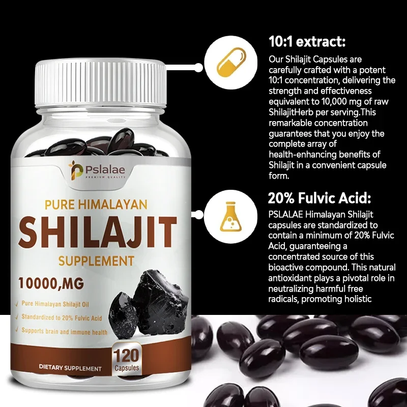 Capsule di resina Shilajit pur - Shilajit Resin Pure recensione e prezzo