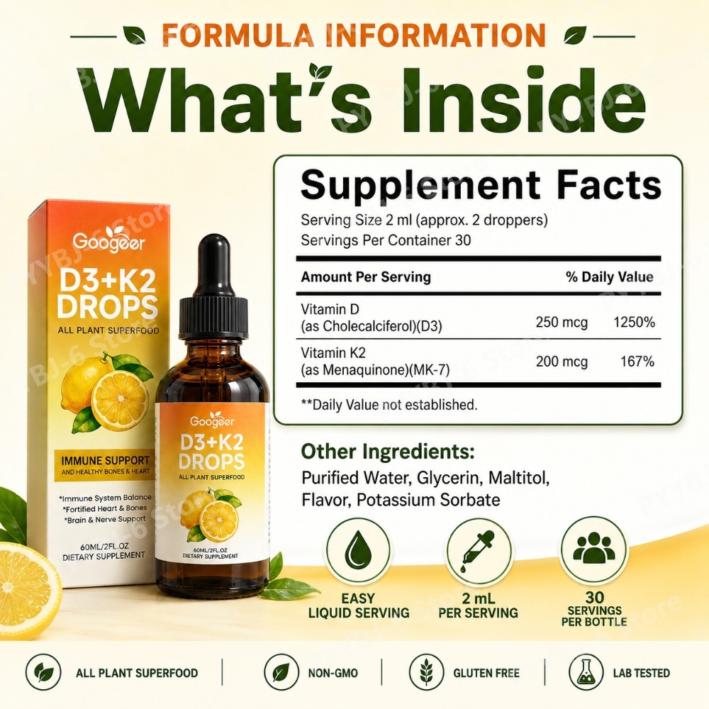 Integratore Liquido di Vitamin - Vitamin D3 K2 Drop recensione e prezzo