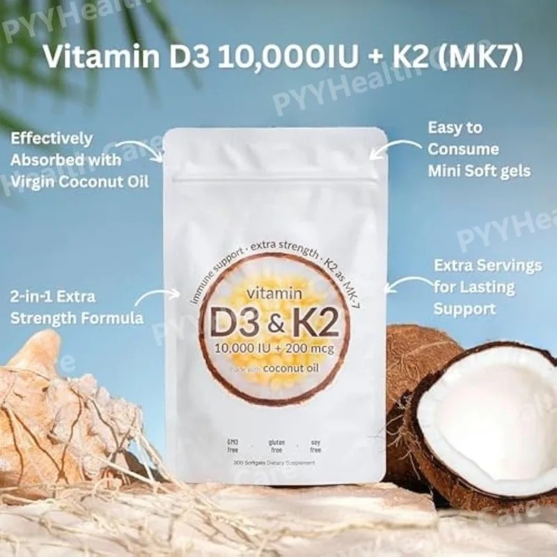 Vitamina D3 10000 UI + K2 MK-7 - Vitamin D3 K2 Drop recensione e prezzo