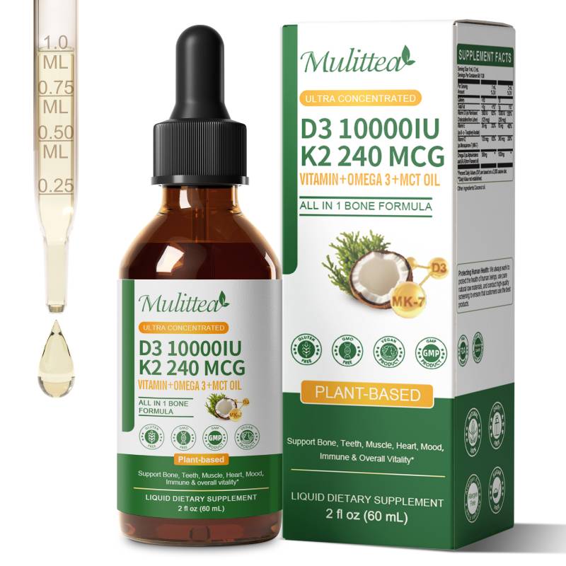 Mulittea Gocce di Vitamina K2+ - Vitamin D3 K2 Drop recensione e prezzo