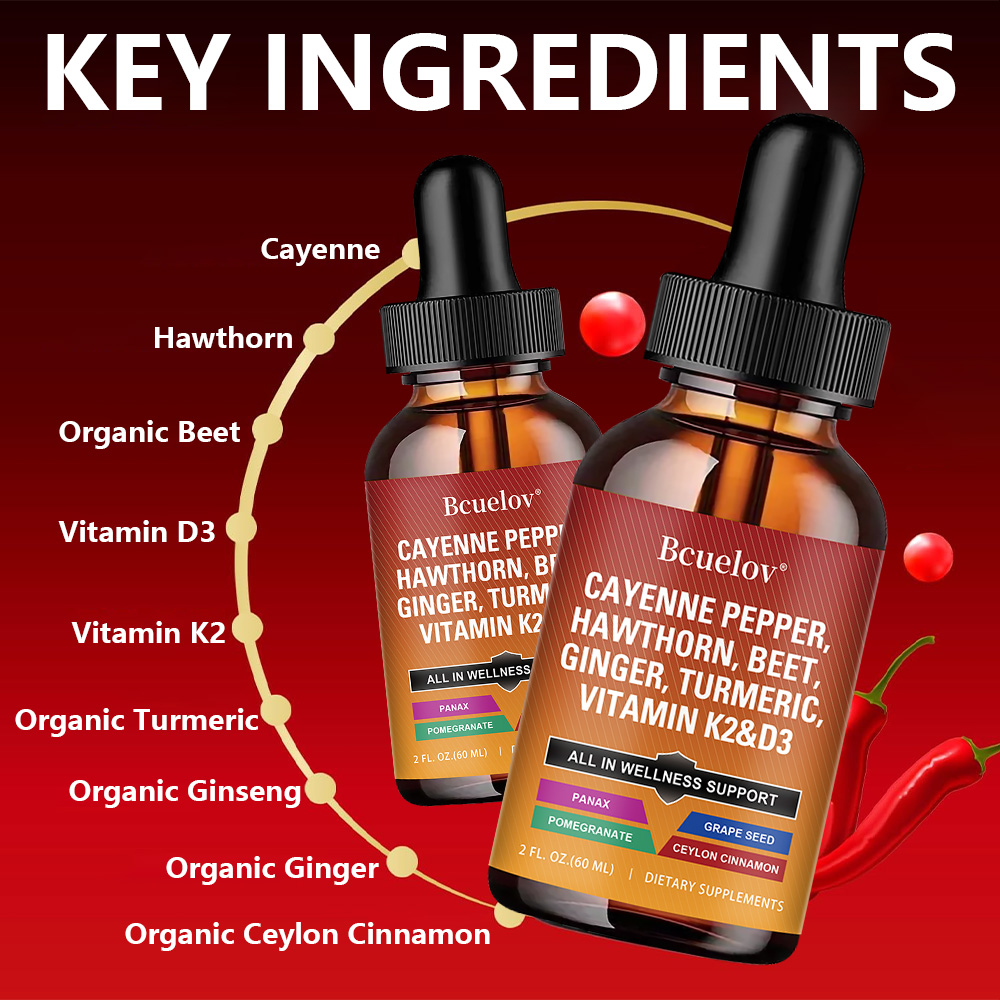 Gocce liquide al pepe Cayenne  - Vitamin D3 K2 Drop recensione e prezzo